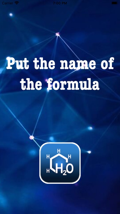 Put the name of the formula