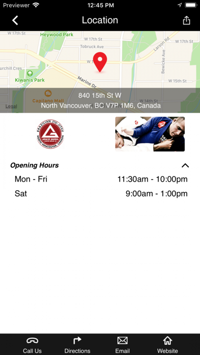 Gracie Barra North Vancouver screenshot 2