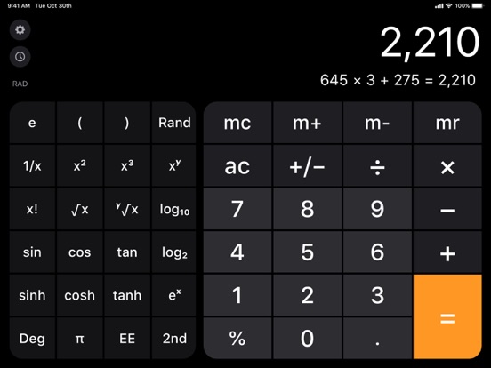 Calculator ۬ screenshot 2
