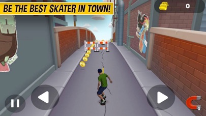 How to cancel & delete Skating City: Funny Skateboard from iphone & ipad 3