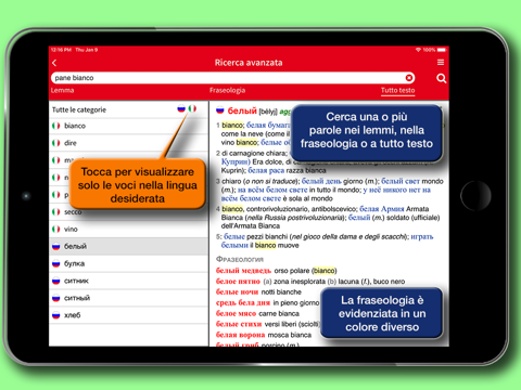 Dizionario Russo Hoepli screenshot 3