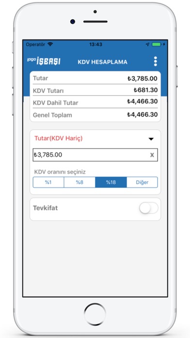 How to cancel & delete KDV Hesaplama Pro from iphone & ipad 1