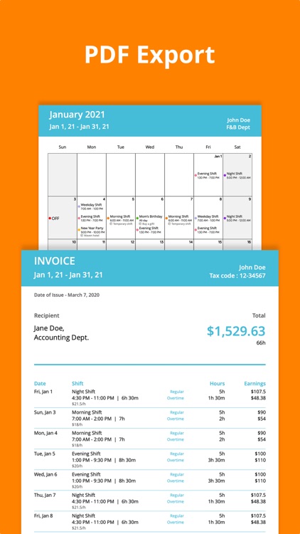 PAYDAY Shift Planning Calendar screenshot-7