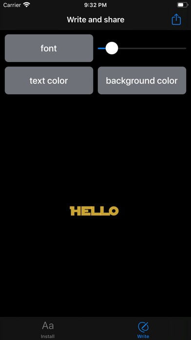 Fonts for Star Wars theme screenshot 2