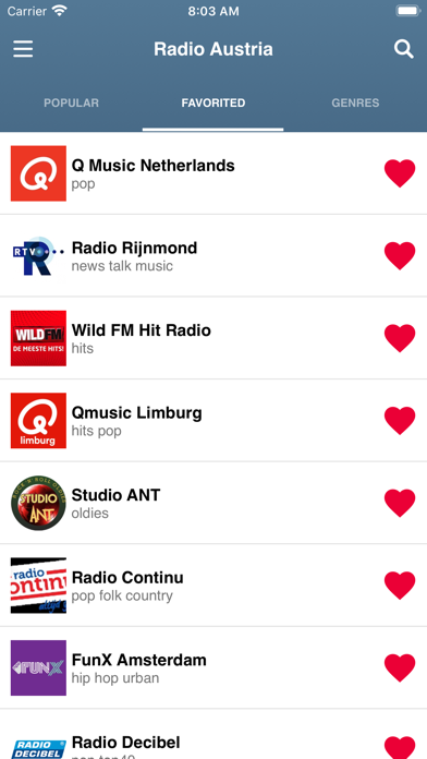 Radio Netherlands screenshot 4