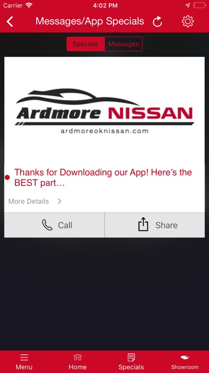 Ardmore Nissan MLink screenshot-4