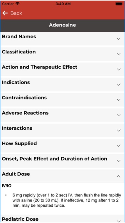EMS Drug Cards