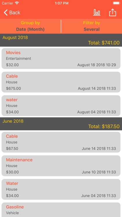 My Expenses Tracker screenshot-4