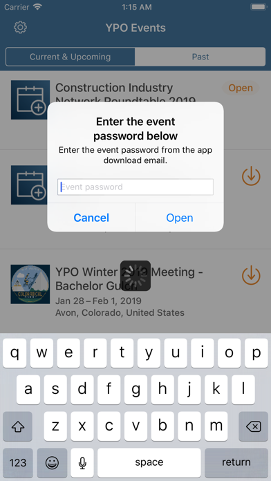 YPO Events screenshot 2