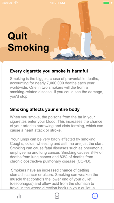 No Smoking : Quit Smoking screenshot 3