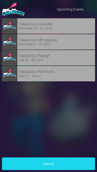 GalaxyCon screenshot 2