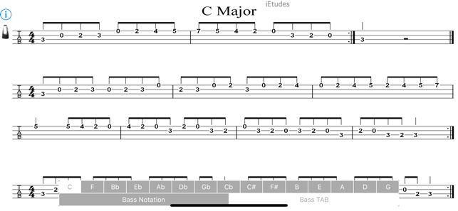 Major Scales Bass Guitar(圖2)-速報App