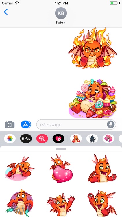 Dragon Boy Sticker Pack screenshot-3