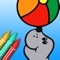 Icon Coloring Book Baby Animals