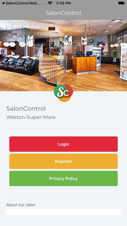 SalonControl Client App