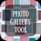If you want make your photo collection with different theme and with security then this app Photo Gallery Tool will help you
