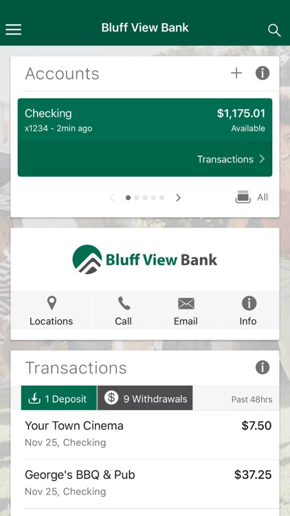 Bluff View Bank