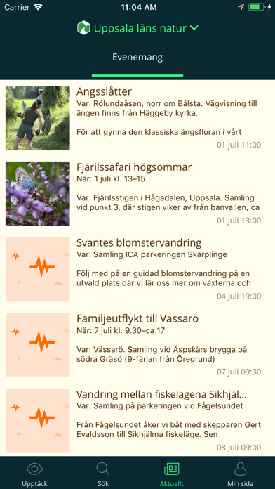 Uppsala läns Naturkarta screenshot 4