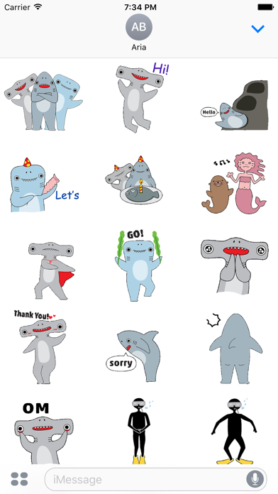 Animated Shark Man Bro Sticker screenshot 2