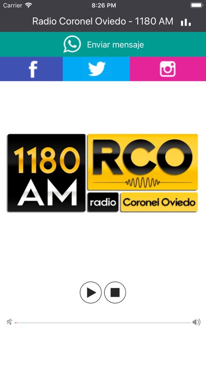 Radio Coronel Oviedo - 1180 AM