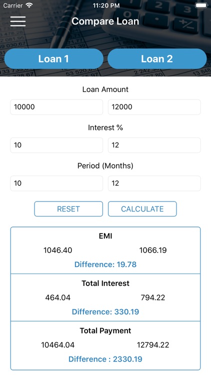 Smart EMI Calculator screenshot-3