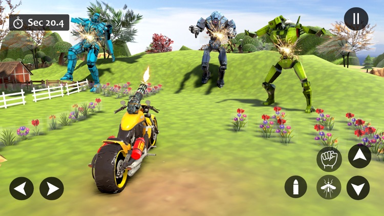 Butterfly Robot Mech Battle screenshot-3