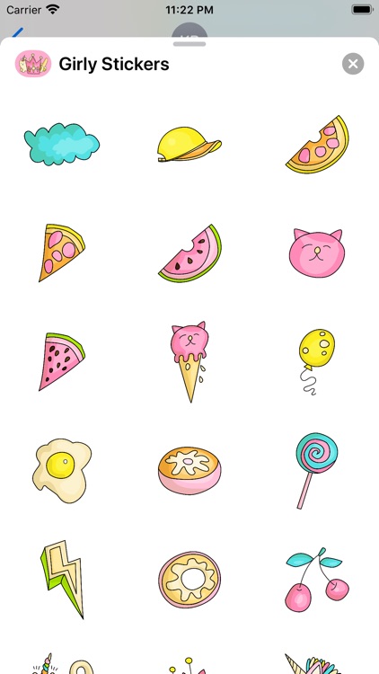 Girly Stickers App