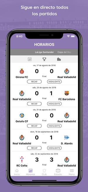 Real Valladolid CF App Oficial(圖2)-速報App