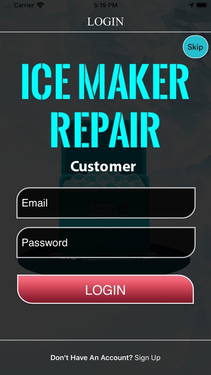 Ice Maker Repair Customer