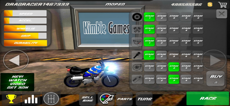 Cheats for Drag Bikes