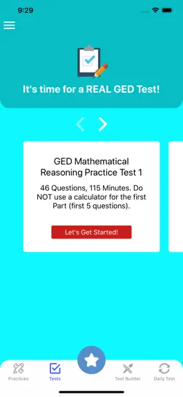 Game screenshot GED Math Test & Practice 2019 hack