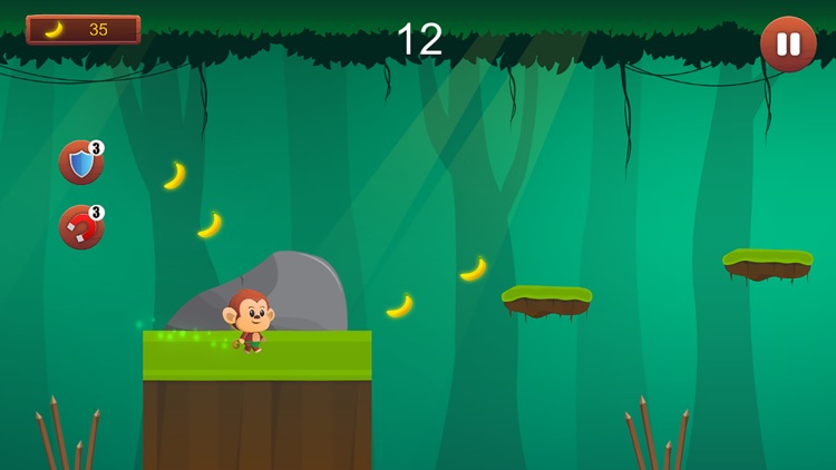 Monkey Run, Jump & Go Bananas! screenshot-0