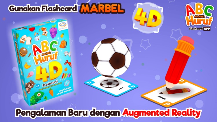 Marbel Huruf 4D