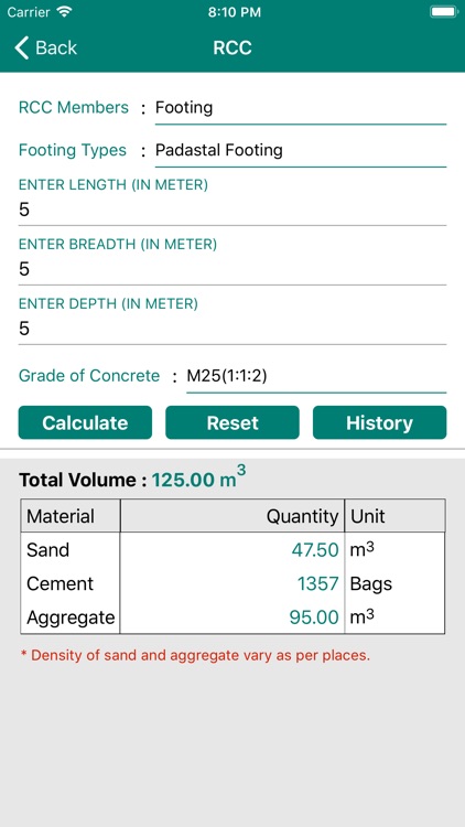 Civil Material Estimator screenshot-7