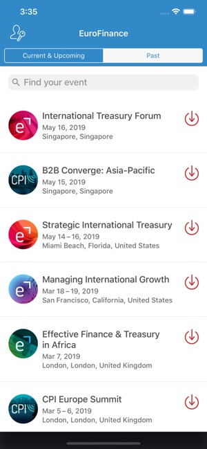 EuroFinance Events(圖2)-速報App