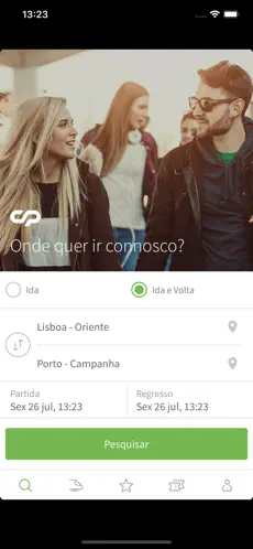 Screenshot 1 Comboios de Portugal iphone