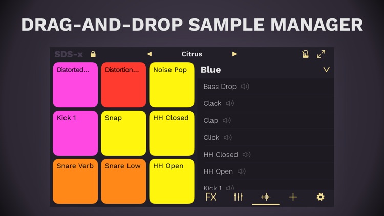 SDS-x — Simple Drum Sampler screenshot-3