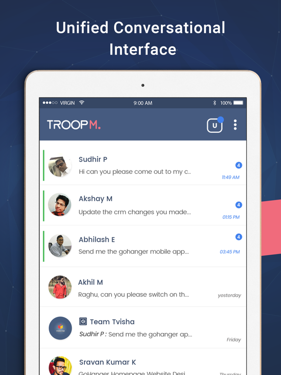 Troop Messenger - Team Chat