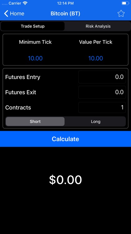 Futures Calculator