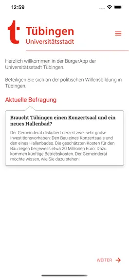 Game screenshot BürgerApp Tübingen mod apk
