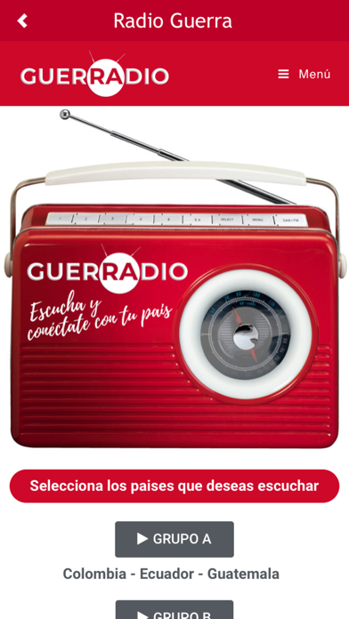 Guerra Radio screenshot 2