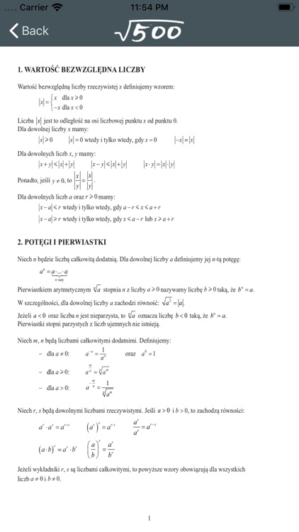 500 High school math exercises screenshot-3