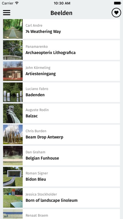 Middelheim app