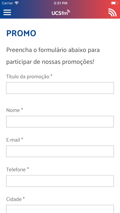 Rádio UCS FM screenshot-5