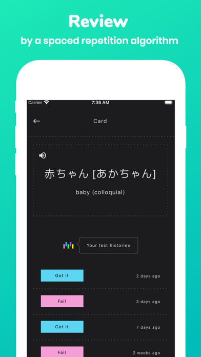 Memorize: Learn Japanese Words screenshot 3