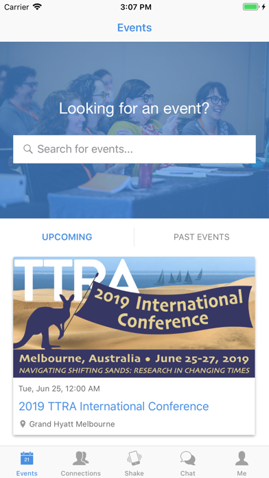 TTRA 2019 Annual Conference screenshot 2
