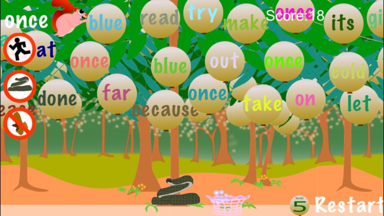 Squirrel Sight Words screenshot-3