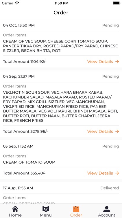 Hotel Flora - Food Delivery screenshot-5