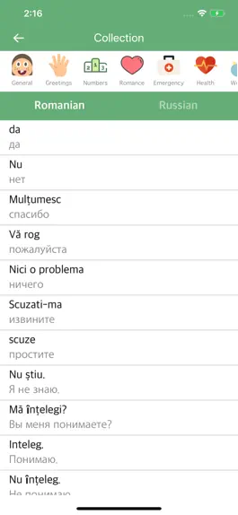 Game screenshot Romanian Russian Dictionary mod apk