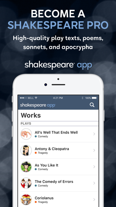 How to cancel & delete Shakespeare from iphone & ipad 3